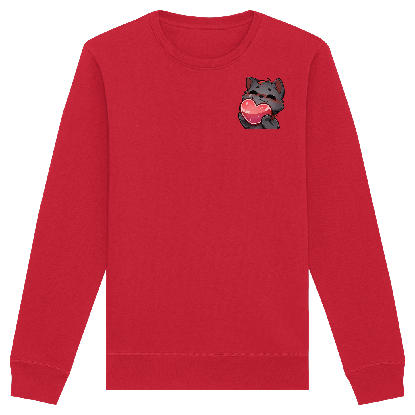 Blutwuff Heart - Organic Basic Unisex Sweatshirt