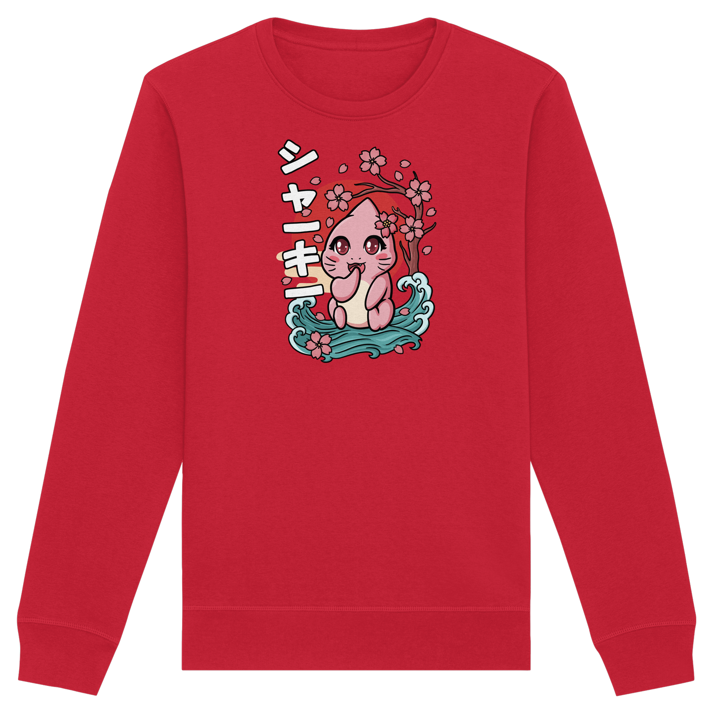 xMissSharkyx Kirschblüten - Organic Basic Unisex Sweatshirt