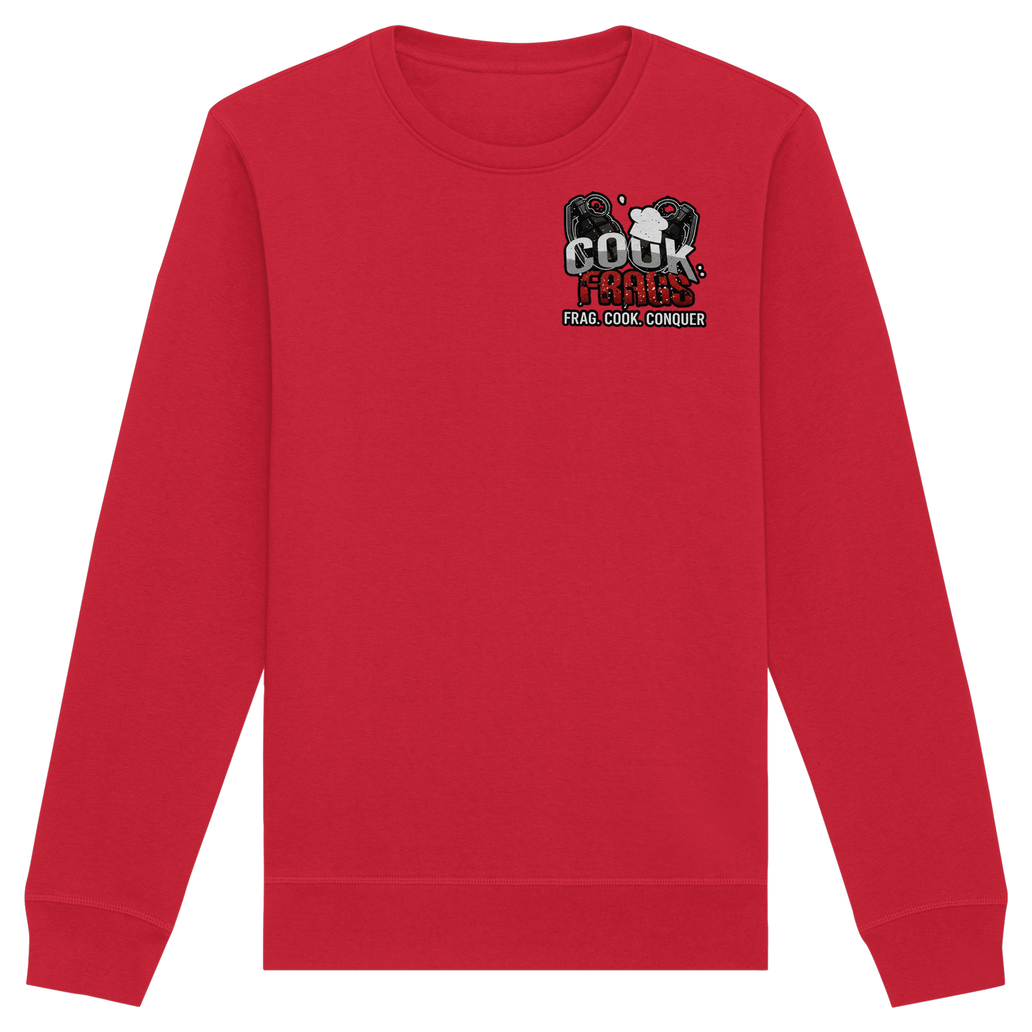 cookfrags Logo - Organic Basic Unisex Sweatshirt