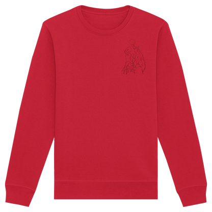 Miss_Moogle Logo Outline - Organic Basic Unisex Sweatshirt