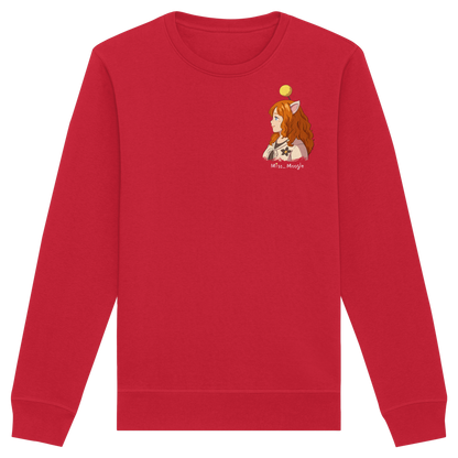 Miss_Moogle Logo colour - Organic Basic Unisex Sweatshirt
