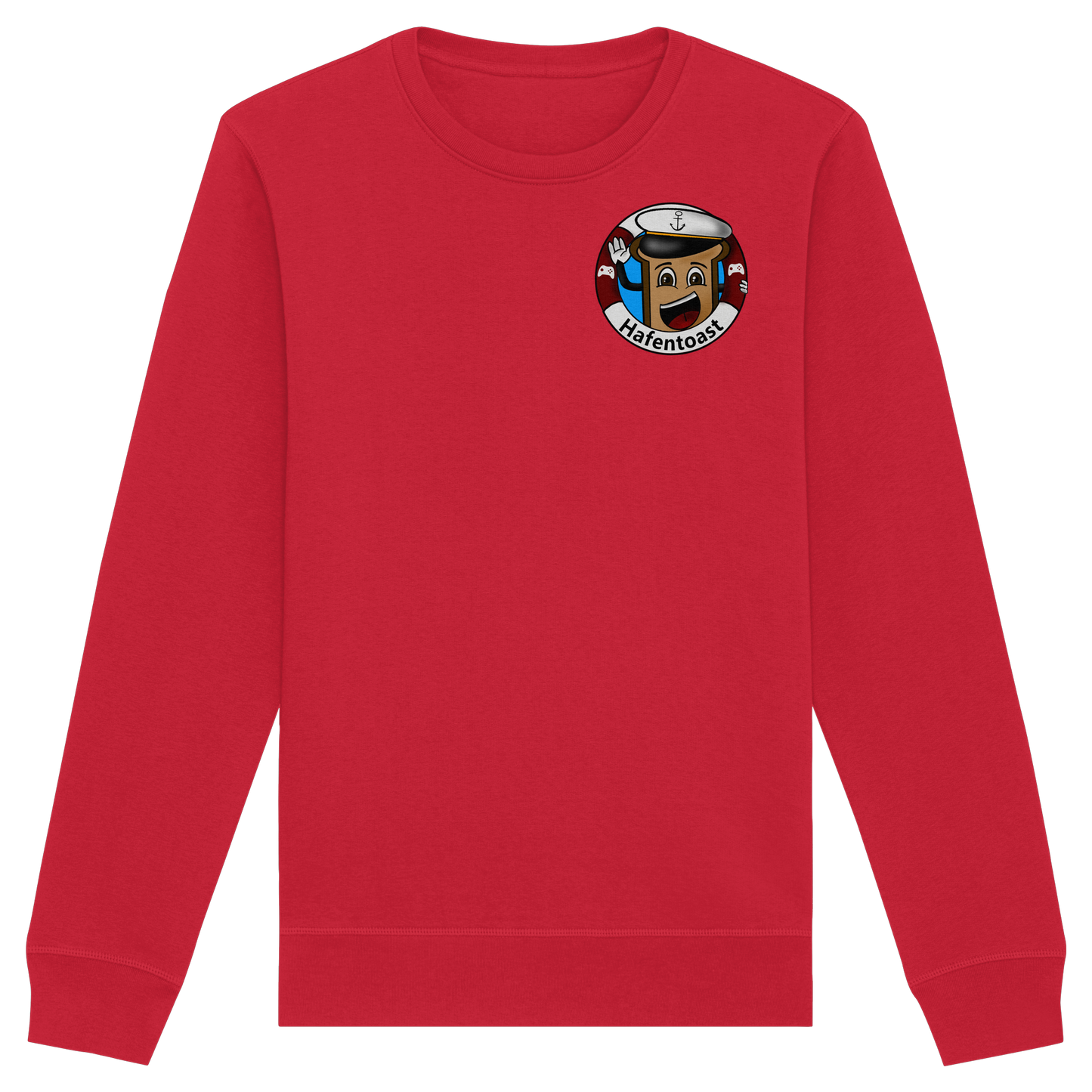 Hafentoast Logo - Organic Basic Unisex Sweatshirt