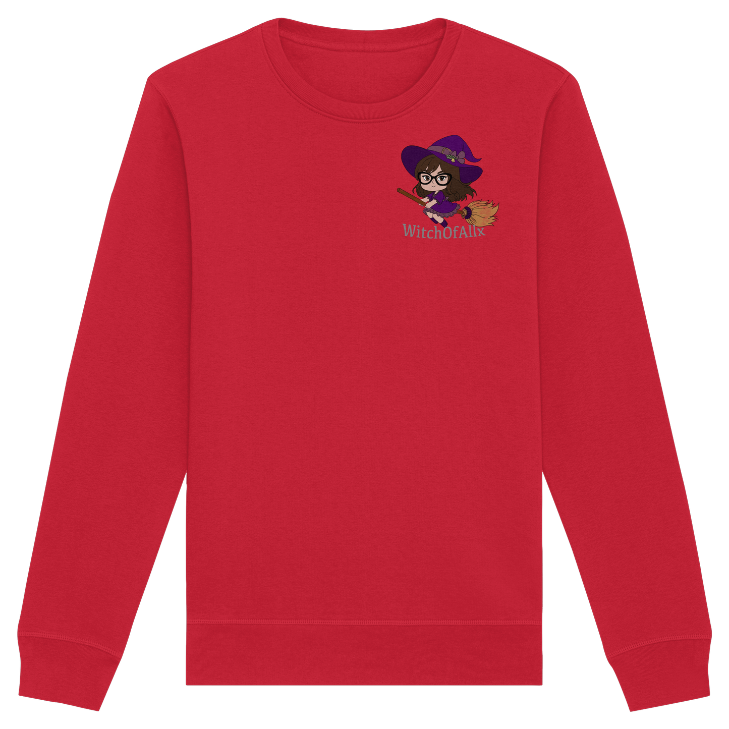WitchOfAllx Besen - Organic Basic Unisex Sweatshirt