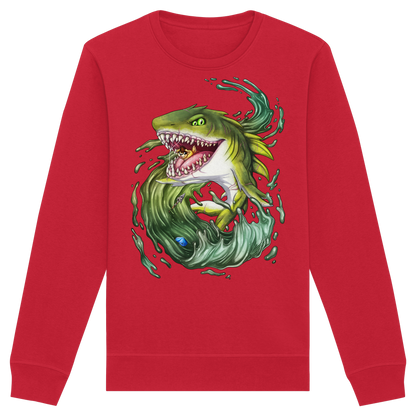 LupiArts Megalodon Ancient - Organic Basic Unisex Sweatshirt