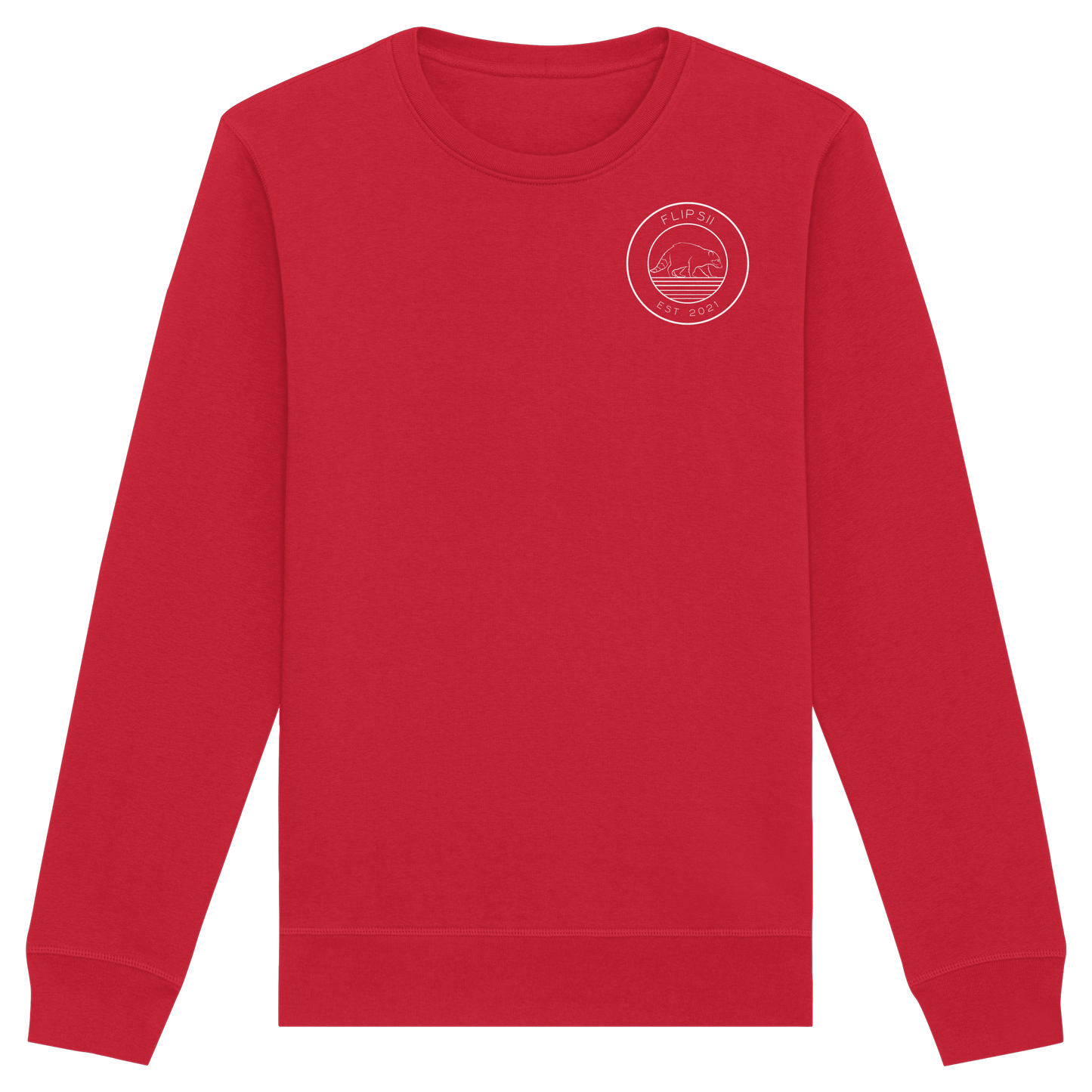 Flipsii_ Logo - Organic Basic Unisex Sweatshirt