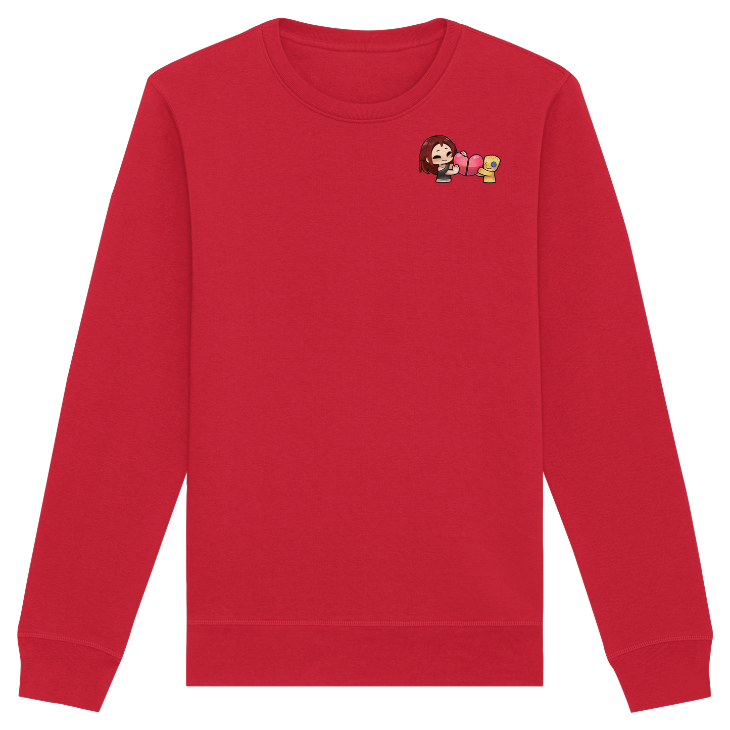 KoRngirL81 Herz - Organic Basic Unisex Sweatshirt