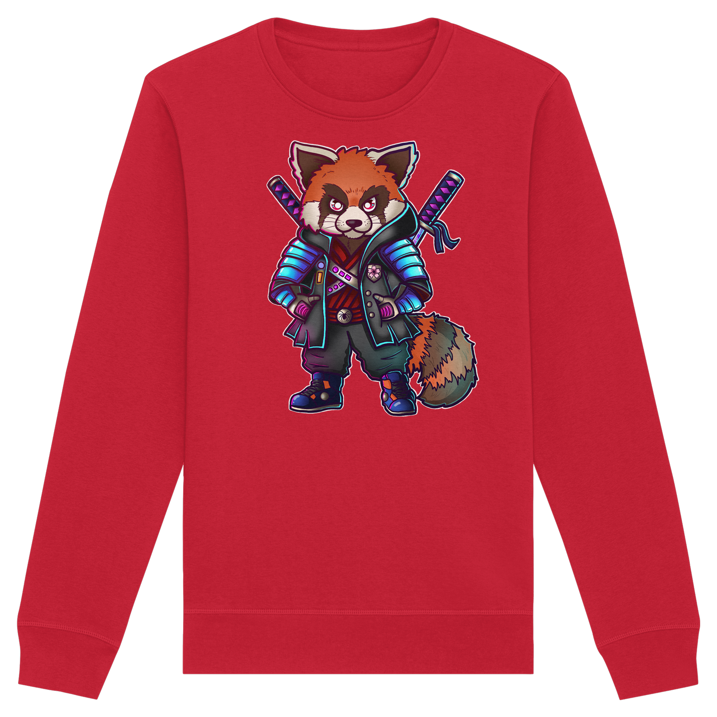 Spydermaniac Rotpanda - Organic Basic Unisex Sweatshirt