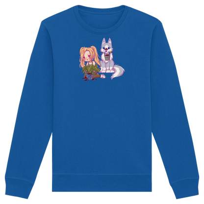 StaceyLucia Wolf Chibi - Organic Basic Unisex Sweatshirt