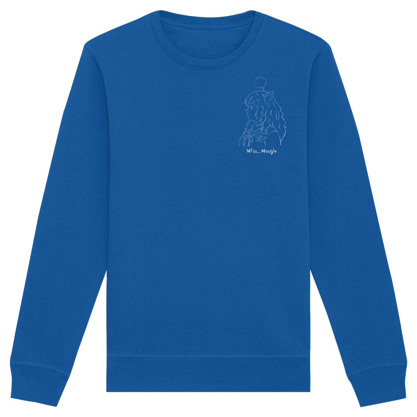 Miss_Moogle Logo Sign - Organic Basic Unisex Sweatshirt