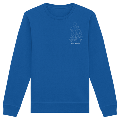 Miss_Moogle Logo Sign - Organic Basic Unisex Sweatshirt