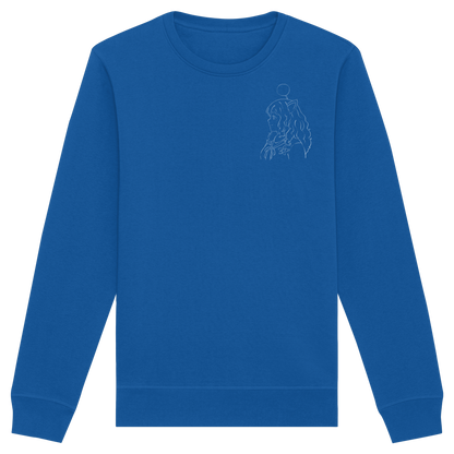 Miss_Moogle Logo Outline - Organic Basic Unisex Sweatshirt