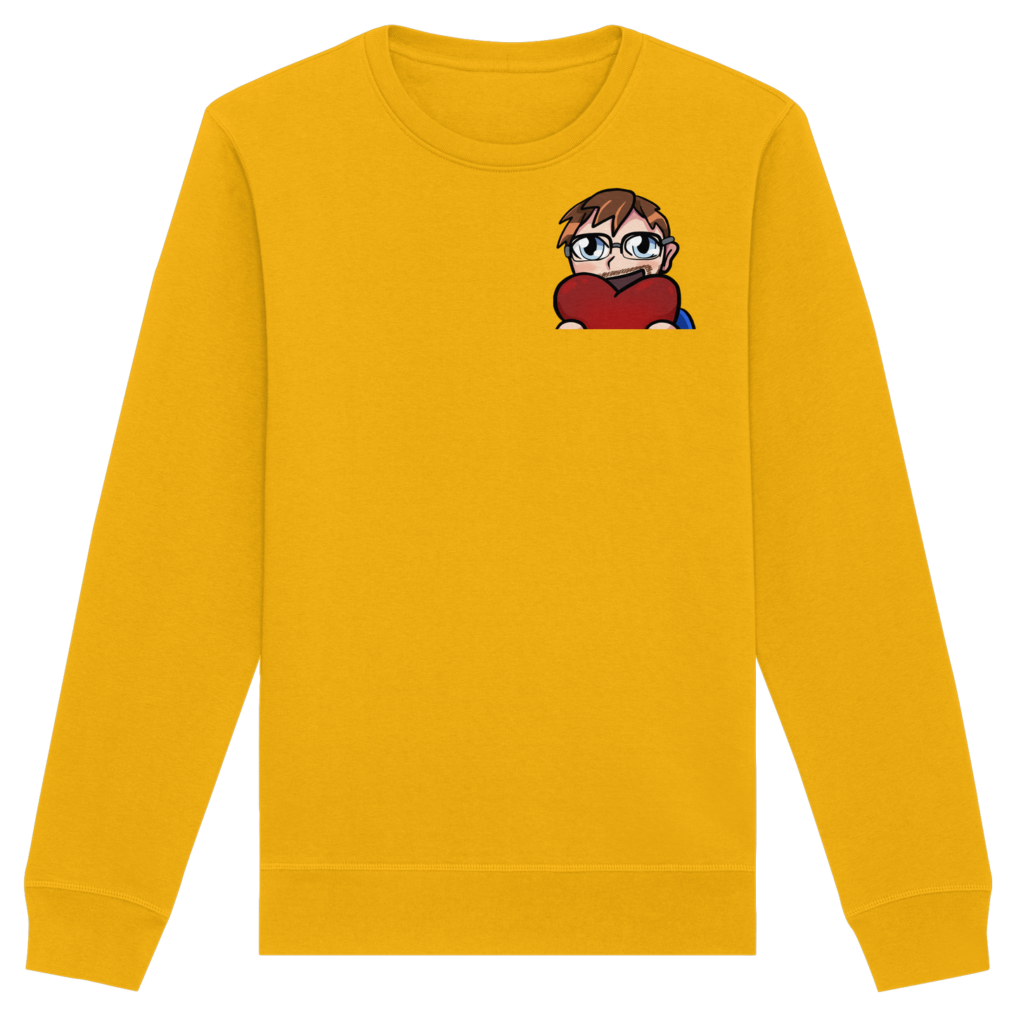 Stuggi888 Heart - Organic Basic Unisex Sweatshirt