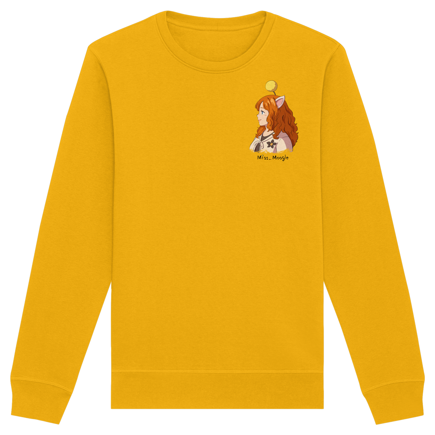 Miss_Moogle Logo colour - Organic Basic Unisex Sweatshirt