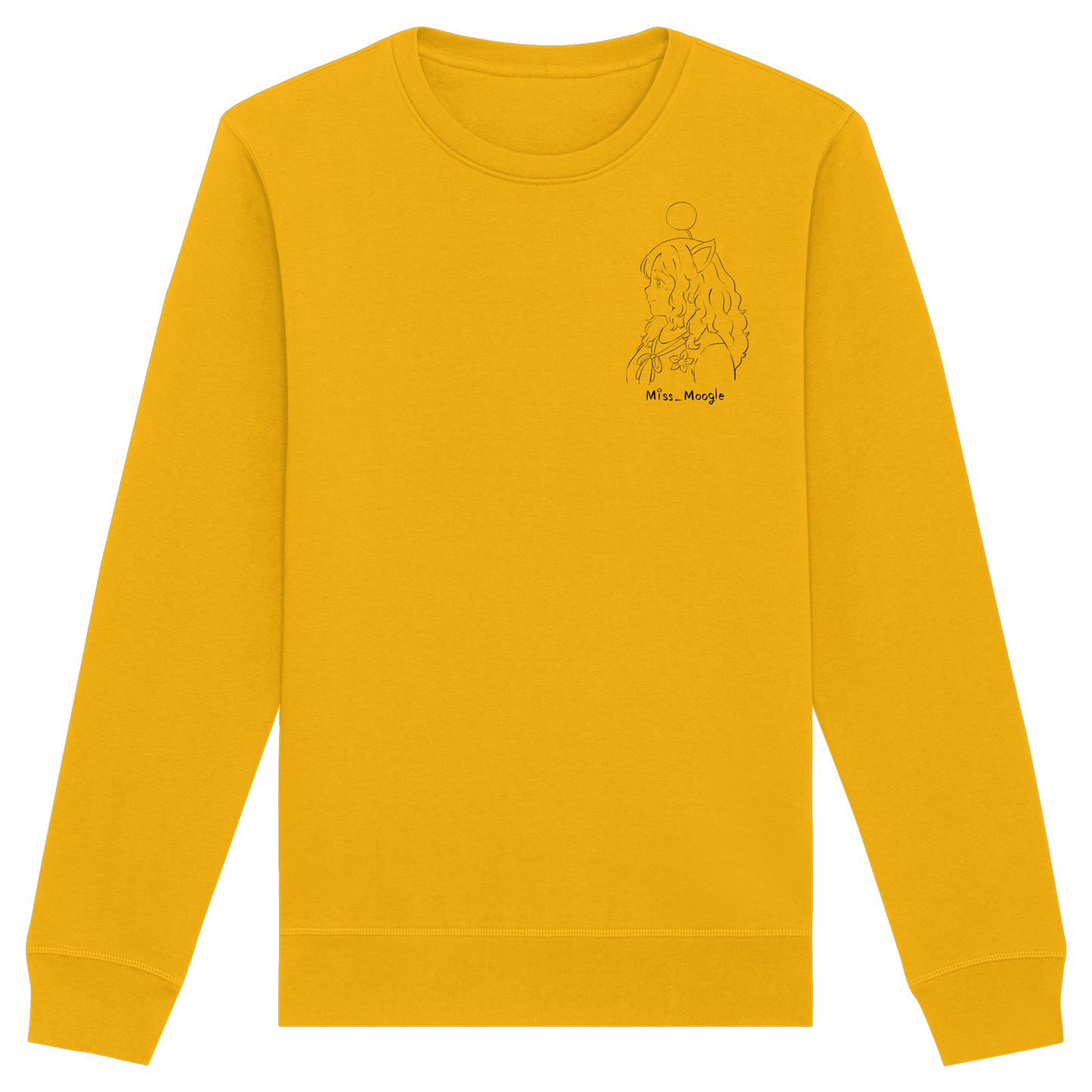 Miss_Moogle Logo Sign - Organic Basic Unisex Sweatshirt