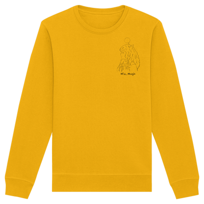 Miss_Moogle Logo Sign - Organic Basic Unisex Sweatshirt