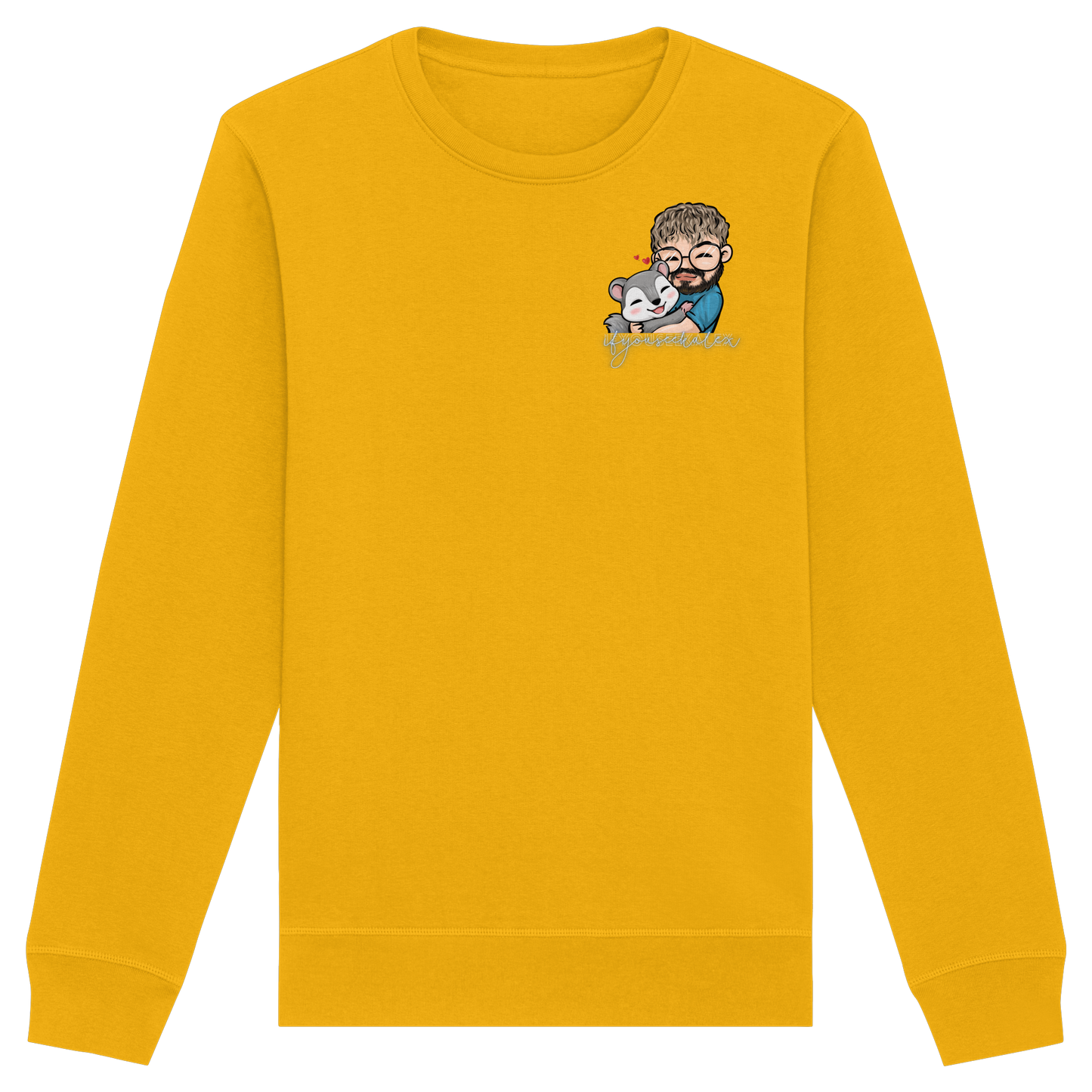 ifyouseekalex hug - Organic Basic Unisex Sweatshirt