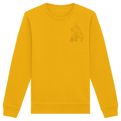 Miss_Moogle Logo Outline - Organic Basic Unisex Sweatshirt