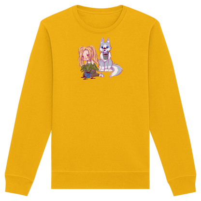 StaceyLucia Wolf Chibi - Organic Basic Unisex Sweatshirt