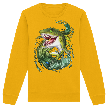 LupiArts Megalodon Ancient - Organic Basic Unisex Sweatshirt