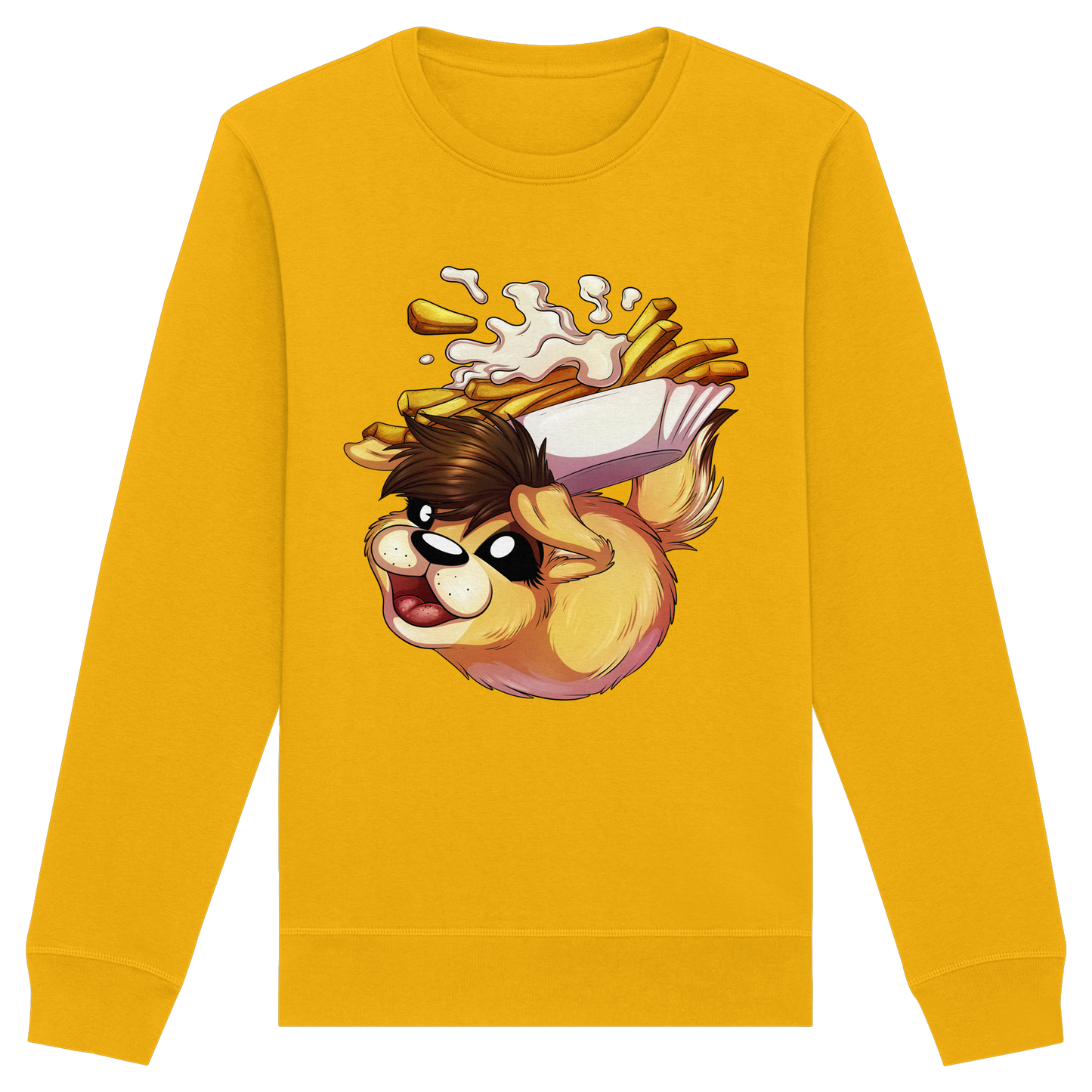 LupiArts Happy - Organic Basic Unisex Sweatshirt