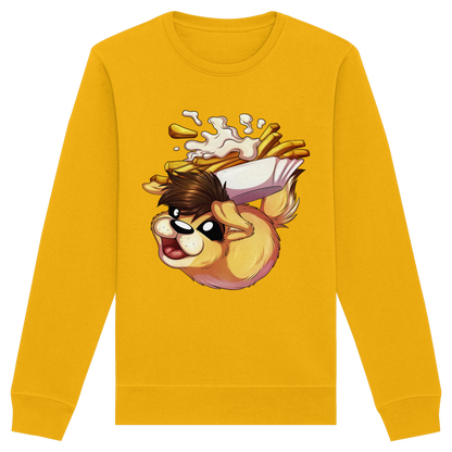 LupiArts Happy - Organic Basic Unisex Sweatshirt