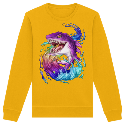 LupiArts Megalodon Crested - Organic Basic Unisex Sweatshirt