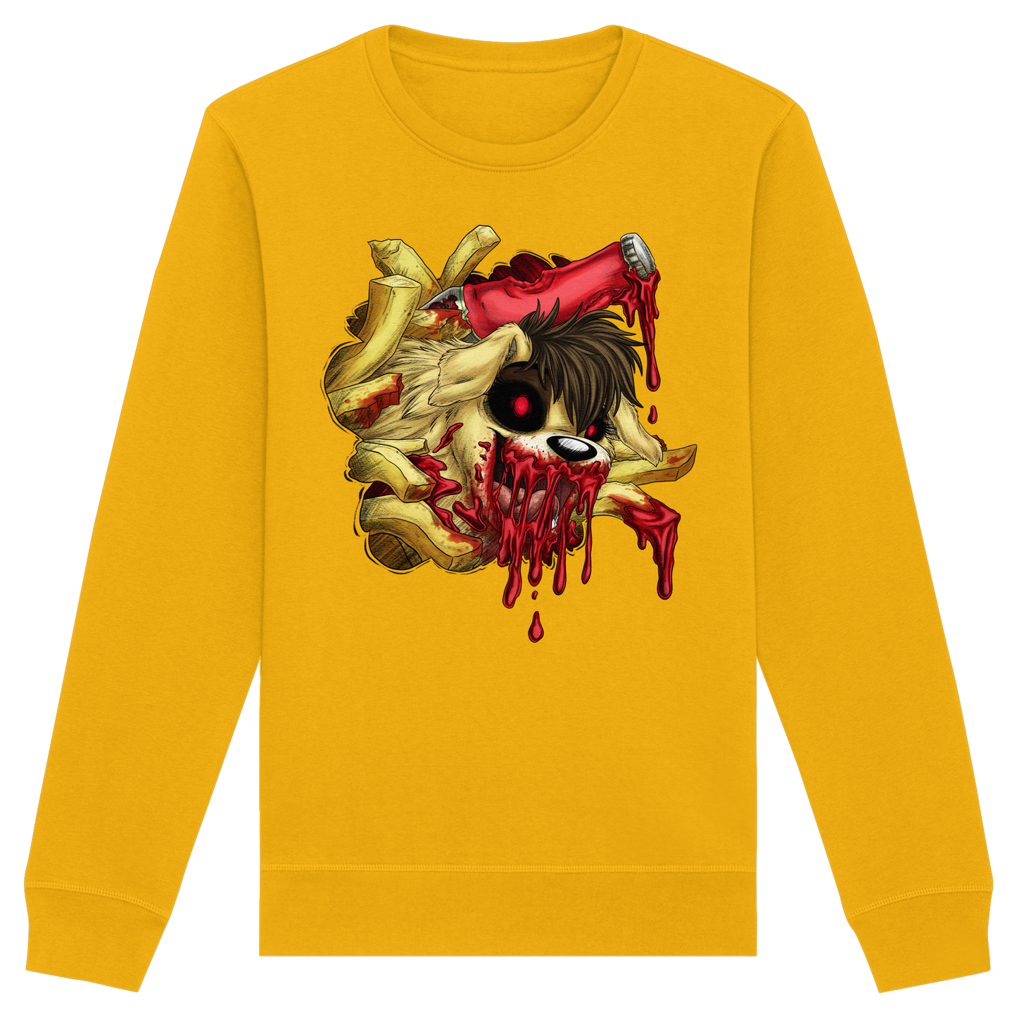 LupiArts Ketchup - Organic Basic Unisex Sweatshirt