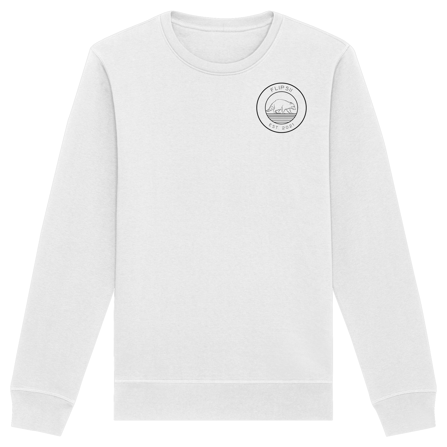 Flipsii_ Logo - Organic Basic Unisex Sweatshirt