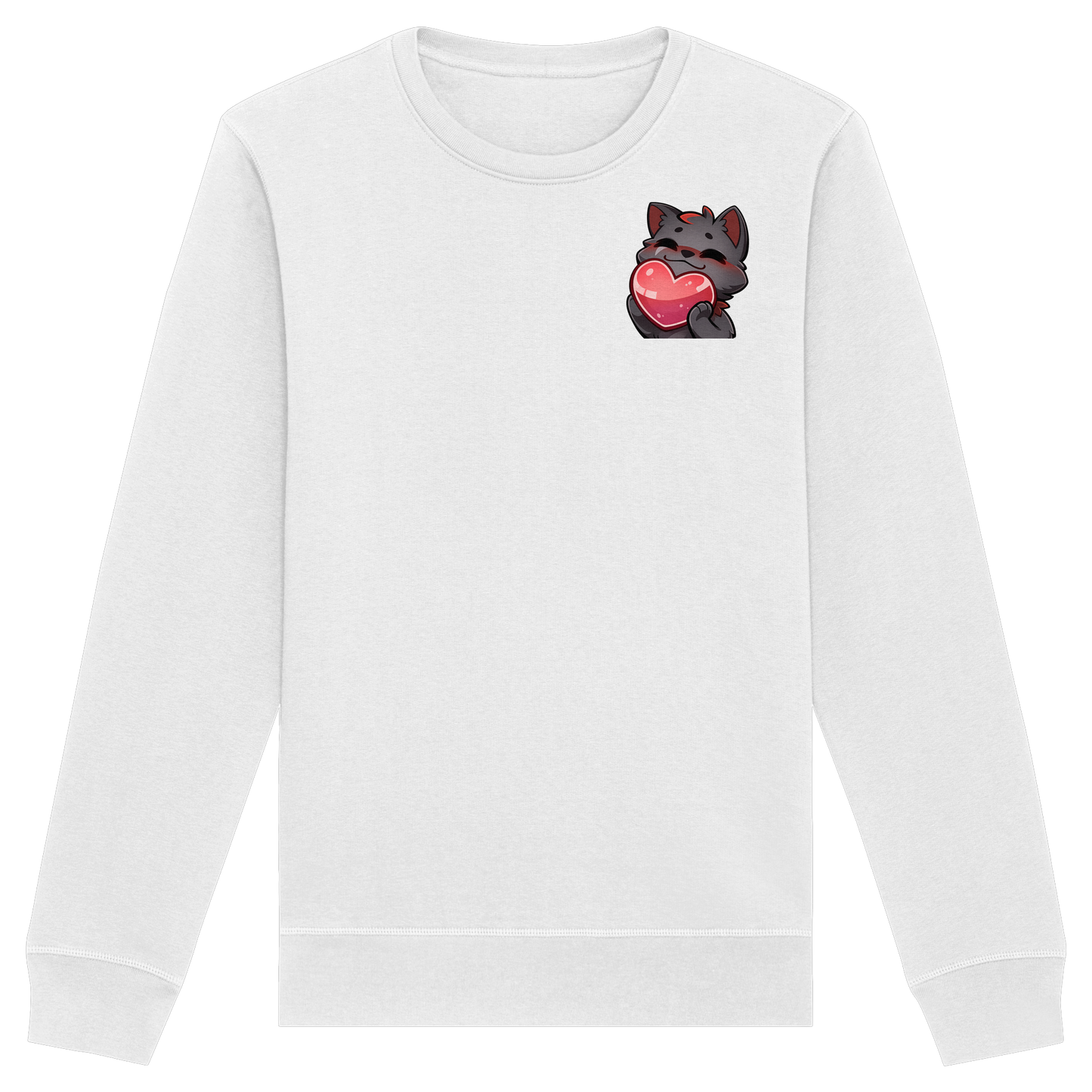 Blutwuff Heart - Organic Basic Unisex Sweatshirt