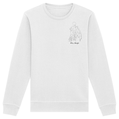Miss_Moogle Logo Sign - Organic Basic Unisex Sweatshirt