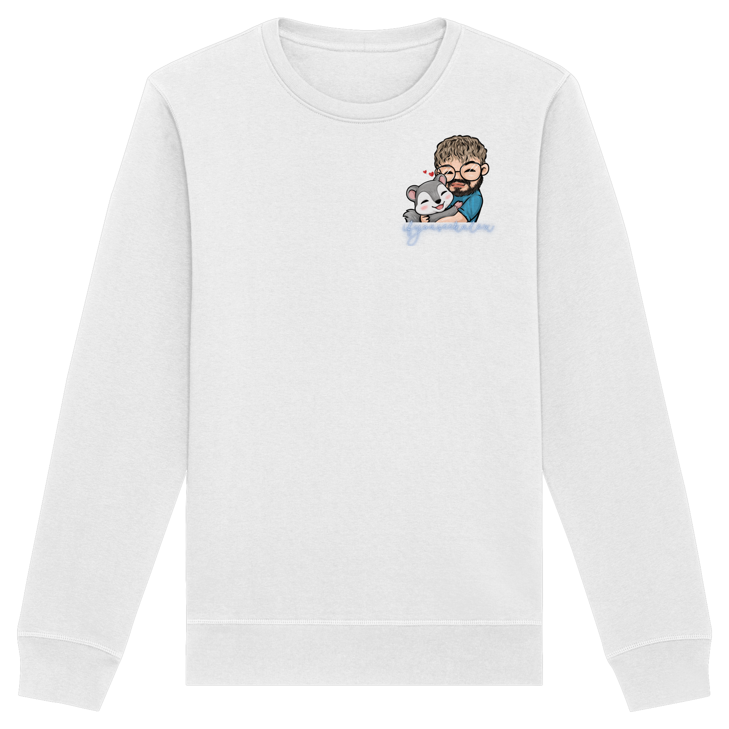 ifyouseekalex hug - Organic Basic Unisex Sweatshirt