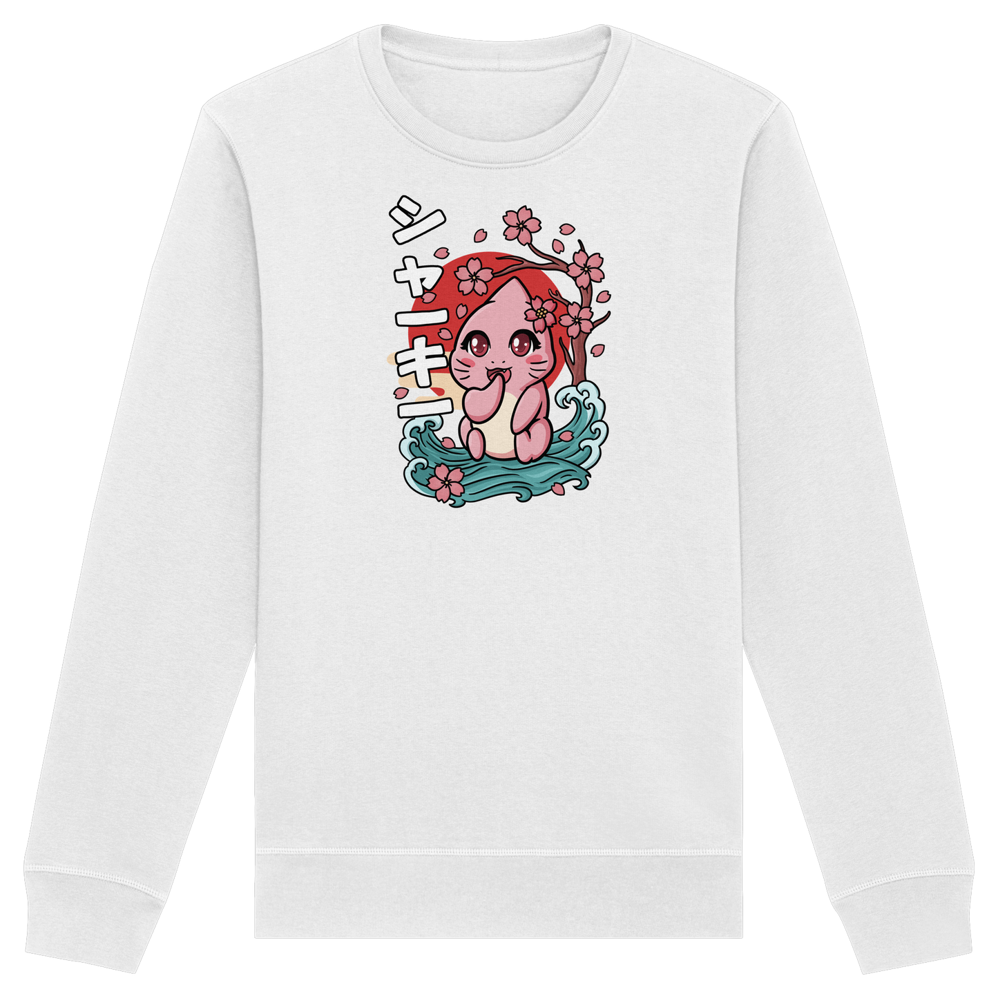 xMissSharkyx Kirschblüten - Organic Basic Unisex Sweatshirt