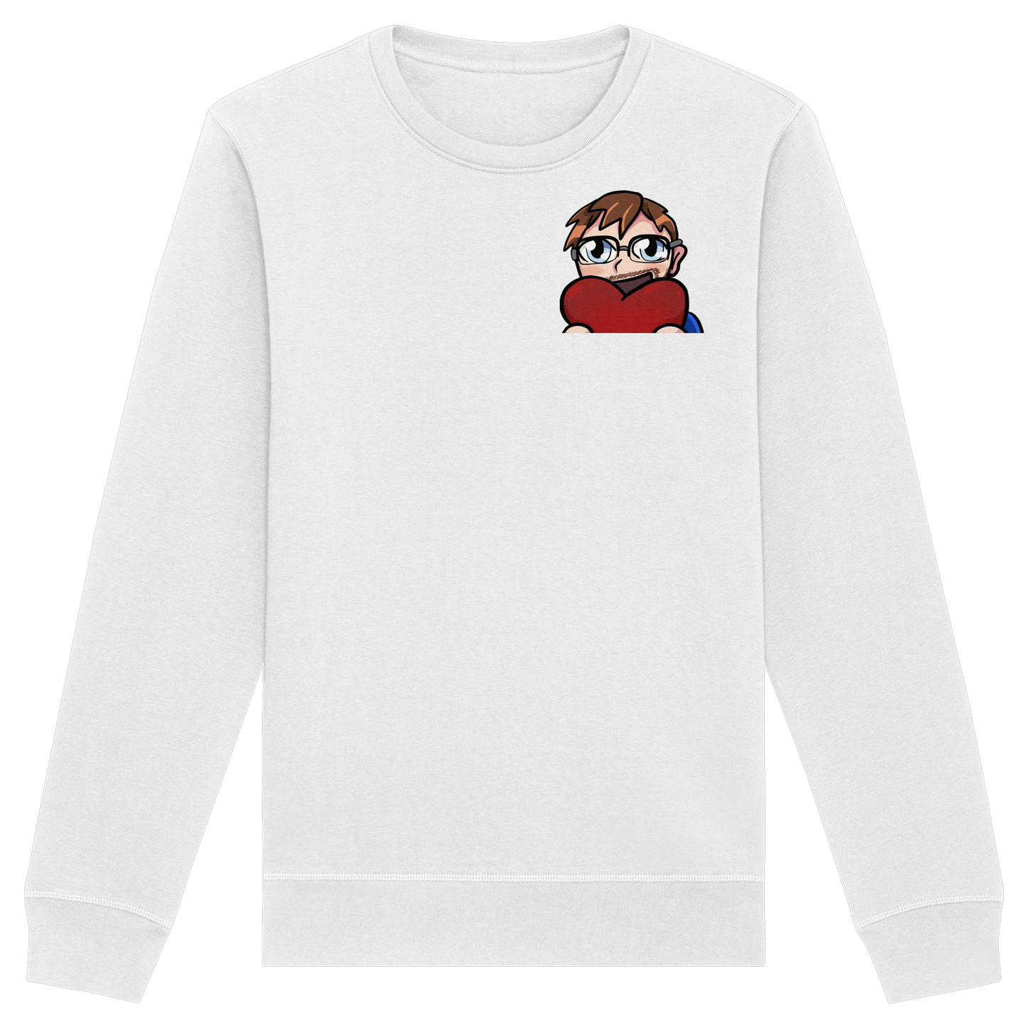 Stuggi888 Heart - Organic Basic Unisex Sweatshirt