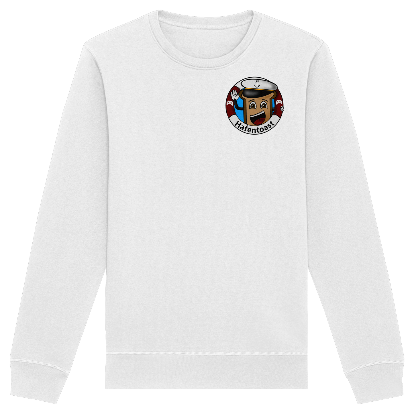 Hafentoast Logo - Organic Basic Unisex Sweatshirt