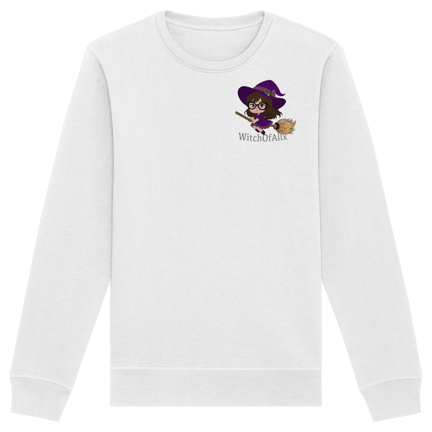 WitchOfAllx Besen - Organic Basic Unisex Sweatshirt