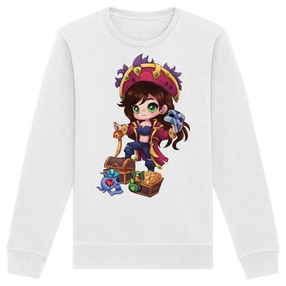 KykyNeko Pirat - Organic Basic Unisex Sweatshirt