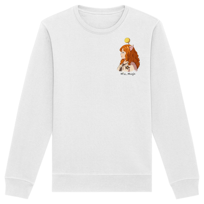 Miss_Moogle Logo colour - Organic Basic Unisex Sweatshirt