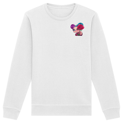 xLadyLikex Blume - Organic Basic Unisex Sweatshirt