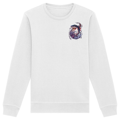 LupiArts Megalodon Redmaw - Organic Basic Unisex Sweatshirt