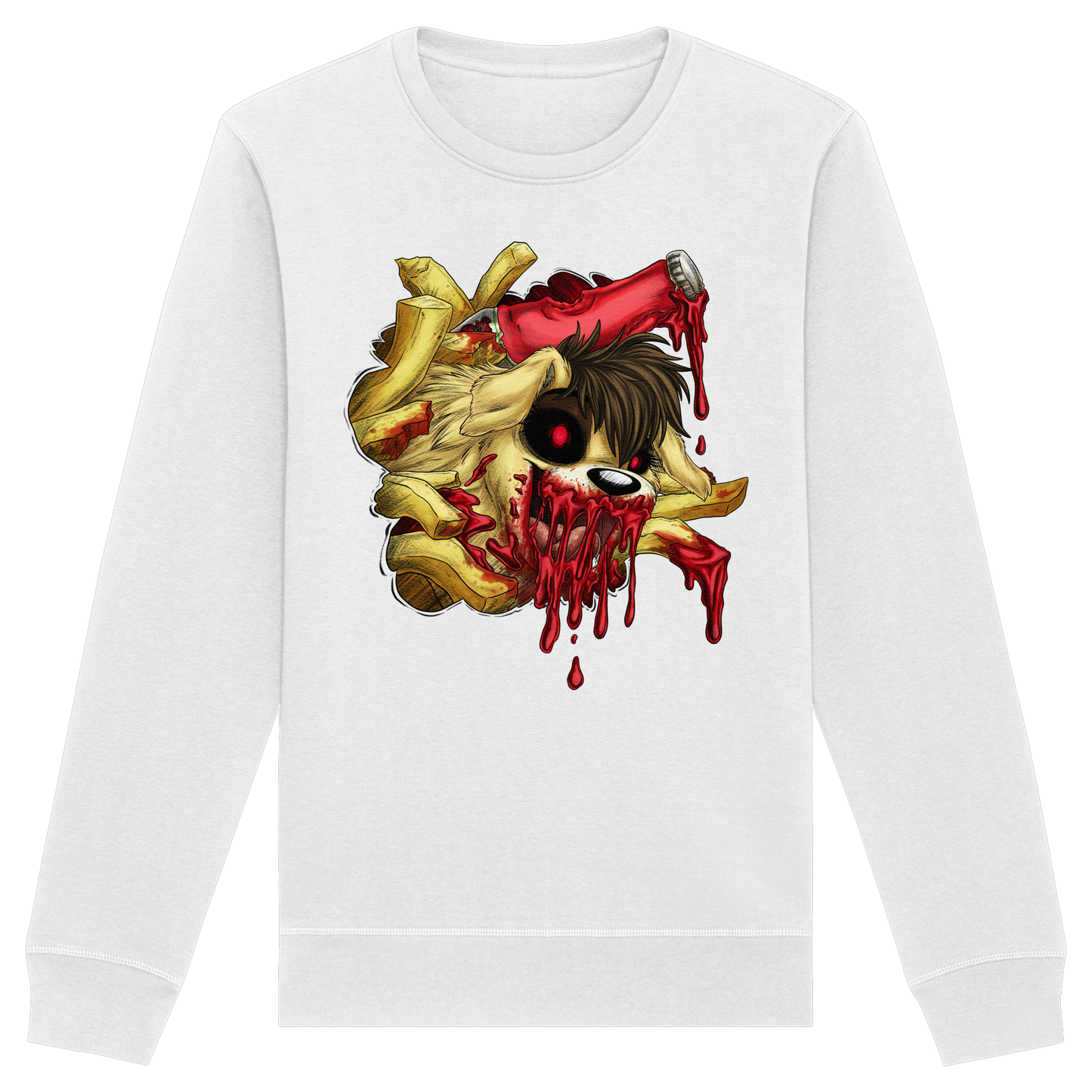 LupiArts Ketchup - Organic Basic Unisex Sweatshirt