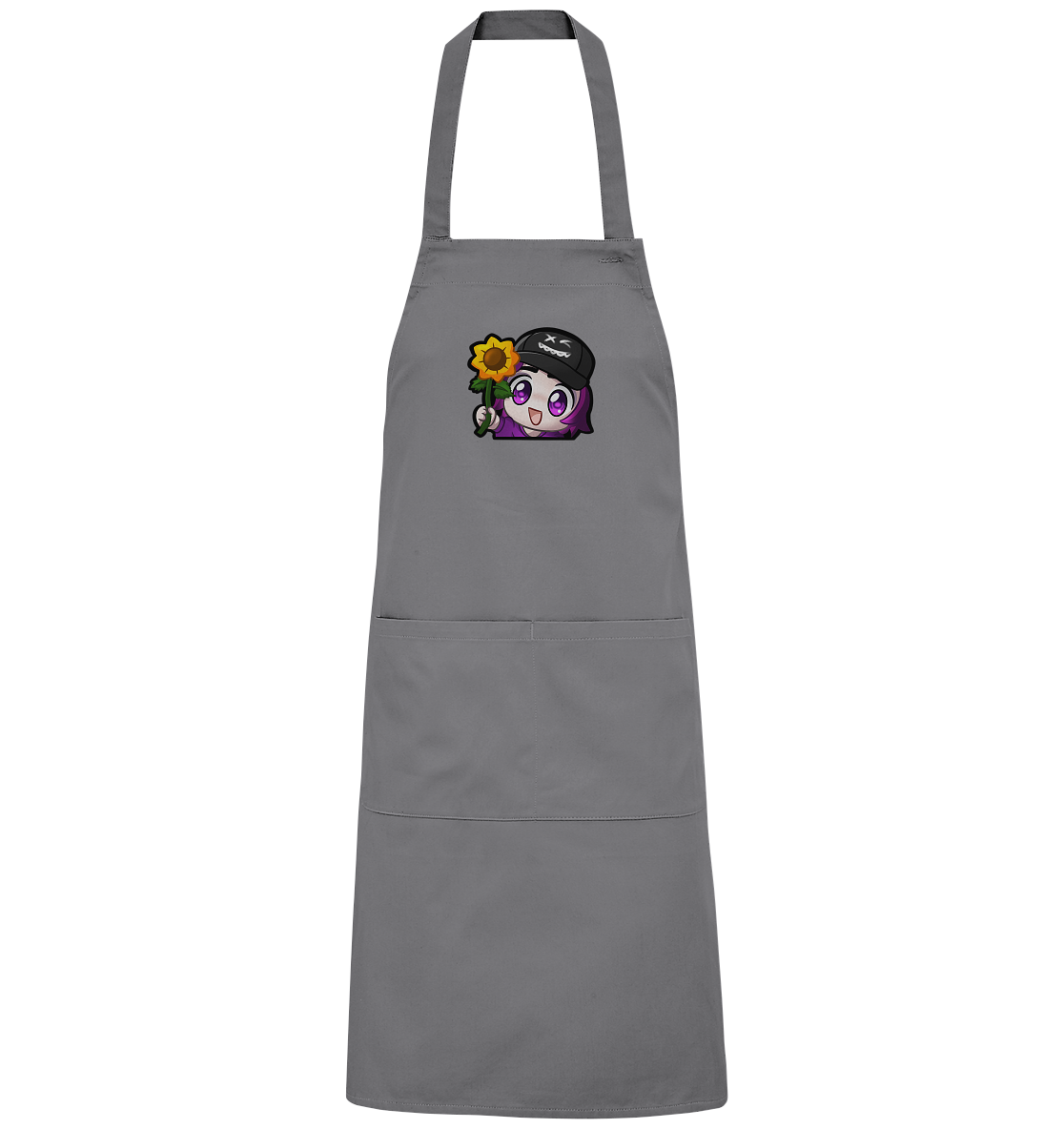 x3_kaspa Flower - Organic Grillschürze