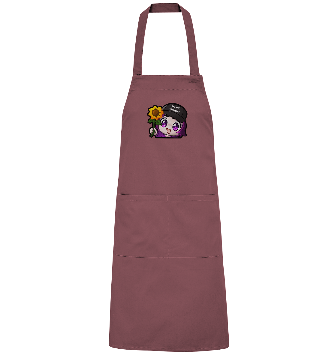 x3_kaspa Flower - Organic Grillschürze