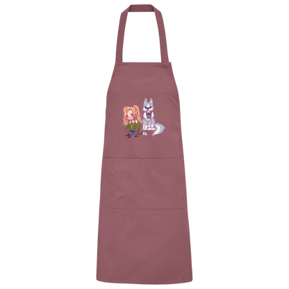 StaceyLucia Wolf Chibi - Organic Grillschürze