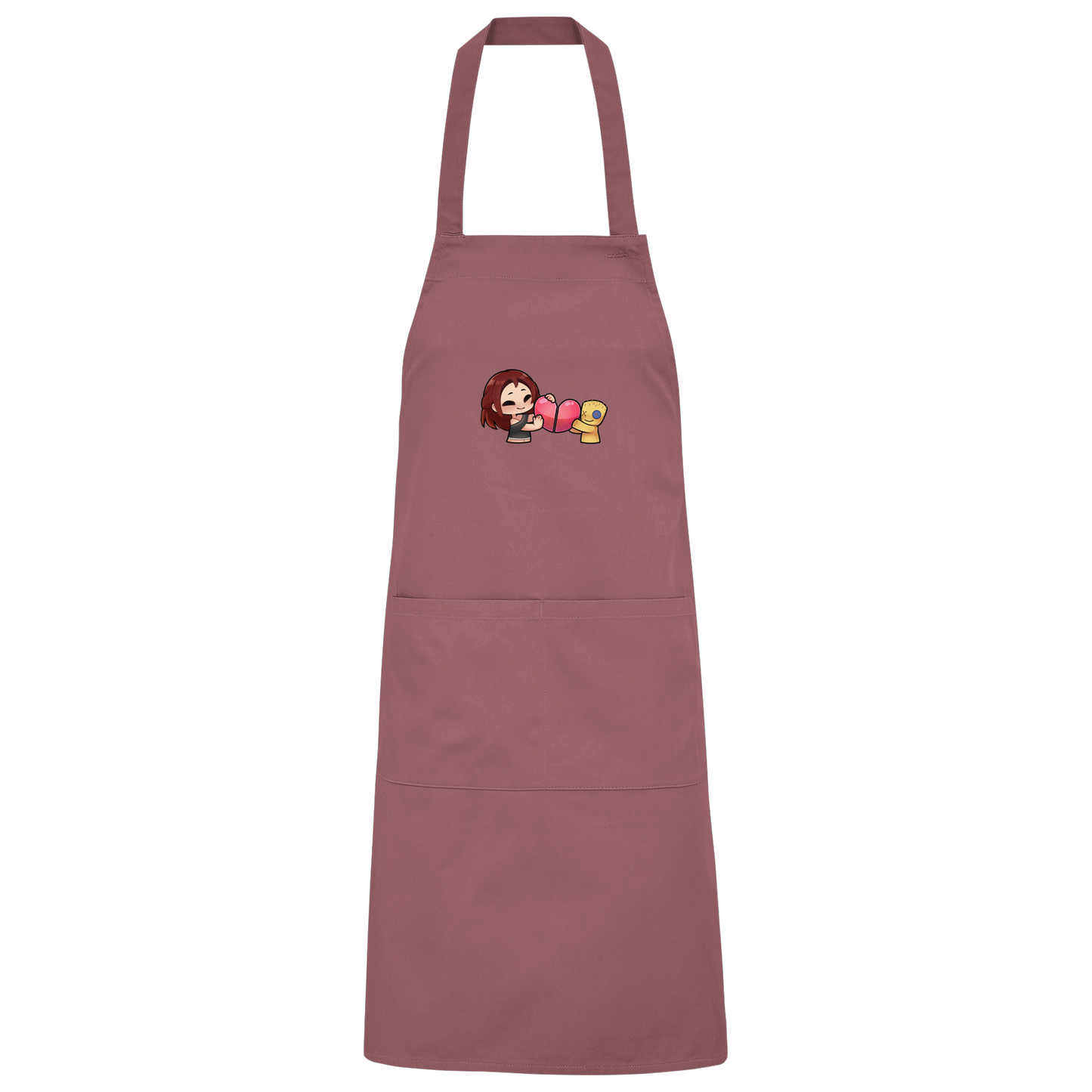 KoRngirL81 Herz - Organic Grillschürze