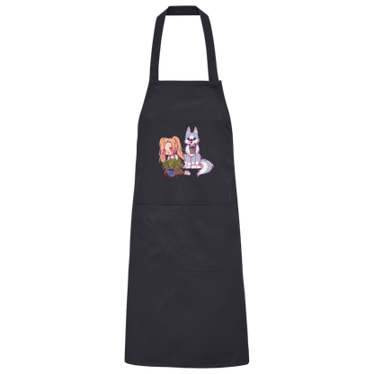 StaceyLucia Wolf Chibi - Organic Grillschürze