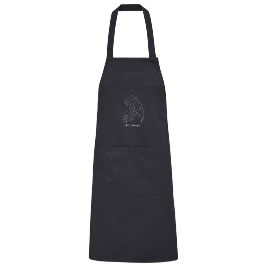 Miss_Moogle Logo Sign - Organic Grillschürze