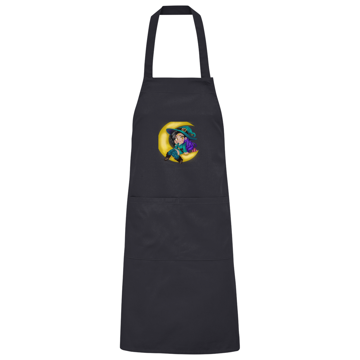 Kookie__Moon Logo - Organic Grillschürze