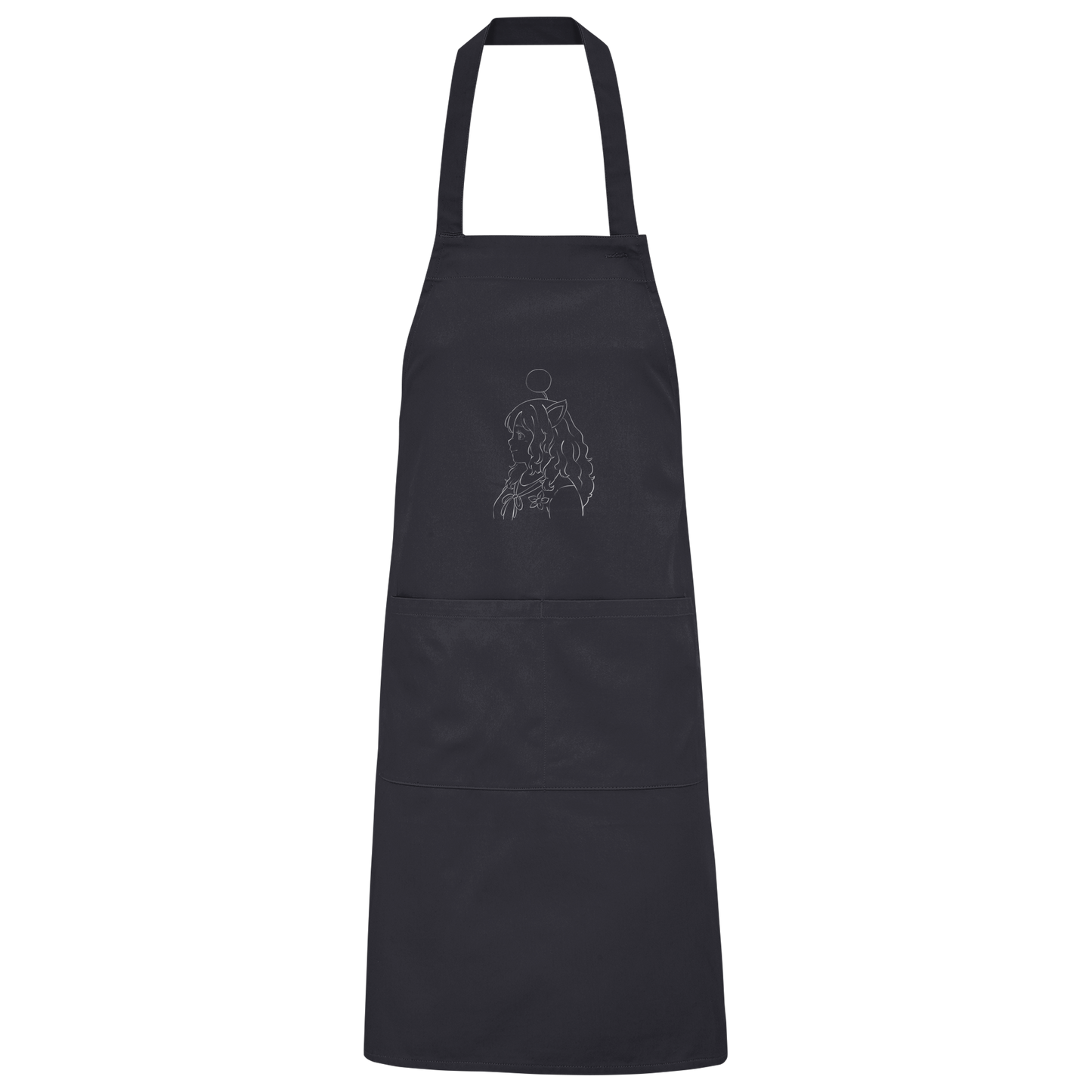 Miss_Moogle Logo Outline - Organic Grillschürze
