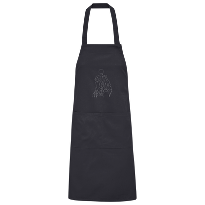 Miss_Moogle Logo Outline - Organic Grillschürze