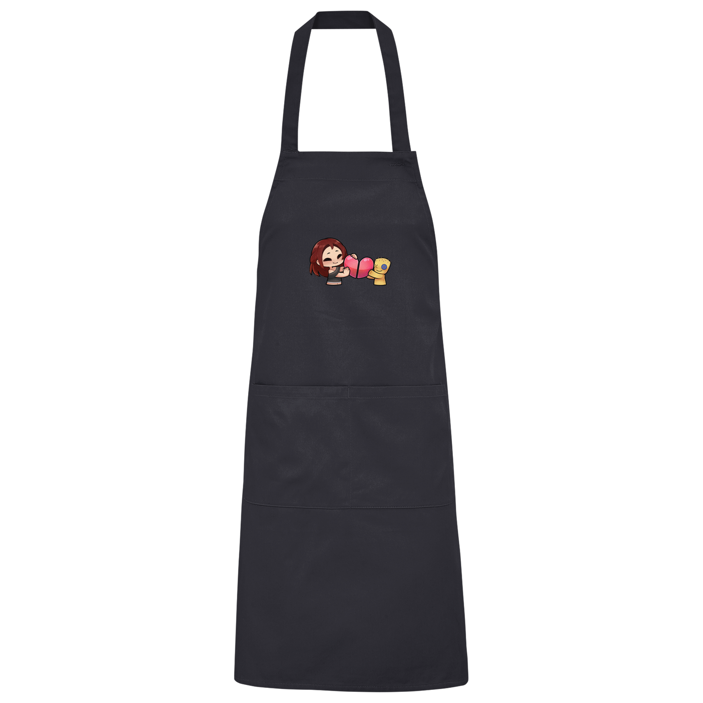 KoRngirL81 Herz - Organic Grillschürze